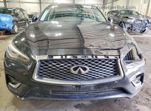 JN1EV7AR2KM556130 2019 INFINITI Q50 Черный Вид спереди