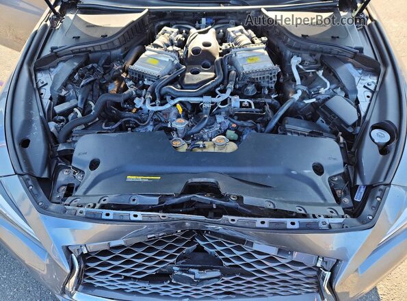 JN1EV7AR2LM255357 2020 INFINITI Q50 Gray Вид задньої частини салону