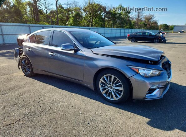 JN1EV7AR2LM255357 2020 INFINITI Q50 Gray Передня права чверть