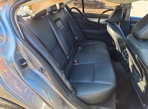 JN1EV7AR2LM255357 2020 INFINITI Q50 Gray Вид задніх сидінь