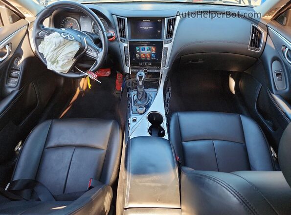 JN1EV7AR2LM255357 2020 INFINITI Q50 Gray Вид панелі приладів