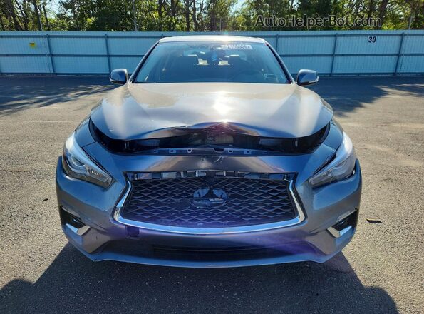 JN1EV7AR2LM255357 2020 INFINITI Q50 Gray Вид спереду