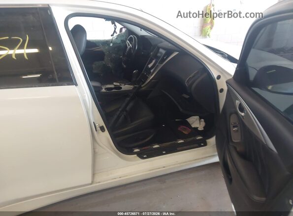JN1EV7AR2LM256363 2020 INFINITI Q50 White Вид салону спереду