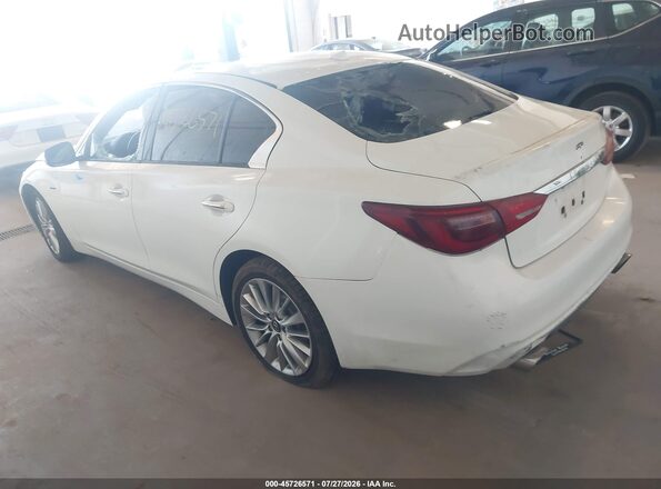 JN1EV7AR2LM256363 2020 INFINITI Q50 White Задня ліва чверть