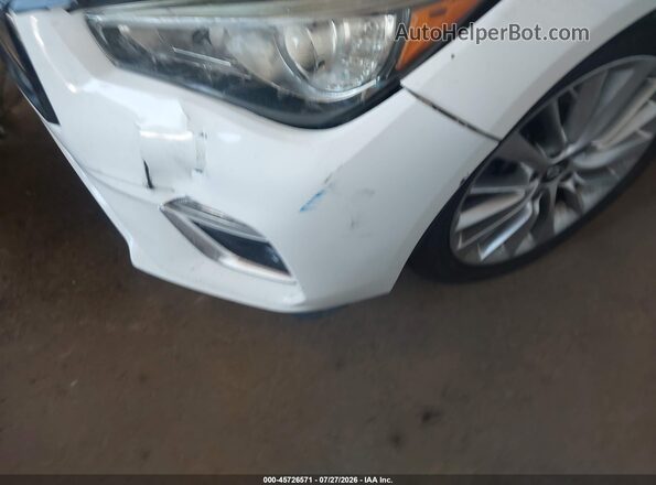 JN1EV7AR2LM256363 2020 INFINITI Q50 White Вид спереду