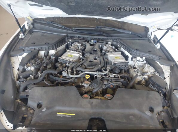 JN1EV7AR2LM256363 2020 INFINITI Q50 White Вид ззаду