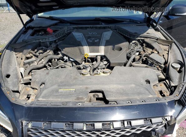 JN1EV7AR3HM841041 2017 INFINITI Q50 Black Rear interior view