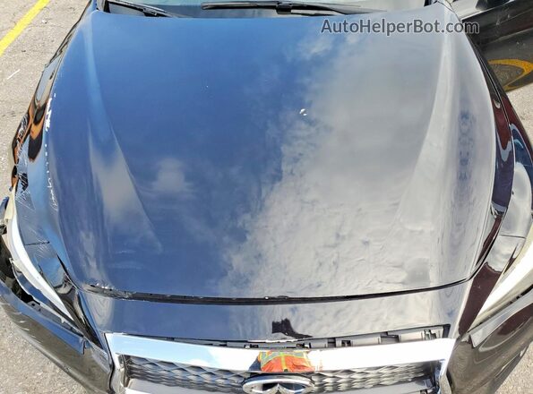 JN1EV7AR3JM439316 2018 INFINITI Q50 Black Widok wnętrza z tyłu