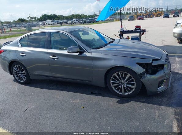 JN1EV7AR3JM440983 2018 INFINITI Q50 Gray Панорамний вид салону 360°
