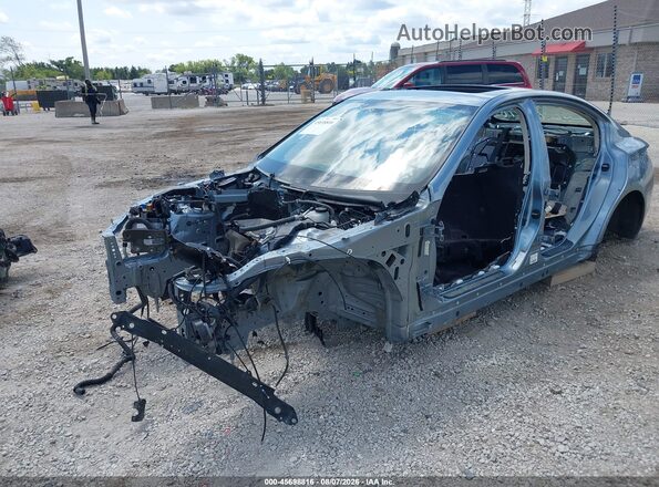 JN1EV7AR3JM442362 2018 INFINITI Q50 Light Blue Առջևի ձախ երեք քառորդ տեսարան