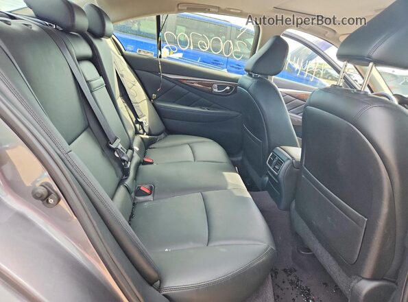 JN1EV7AR3JM444144 2018 INFINITI Q50 Серый Вид задних сидений