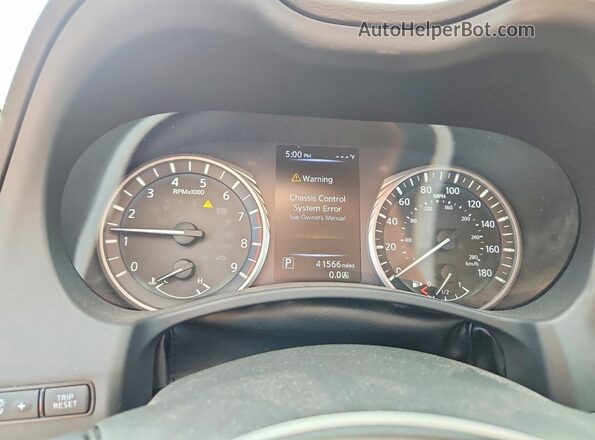 JN1EV7AR3JM444144 2018 INFINITI Q50 Серый Вид щитка приборов