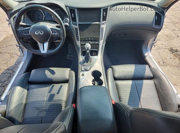 JN1EV7AR3KM591128 2019 INFINITI Q50 Серый Вид панели приборов