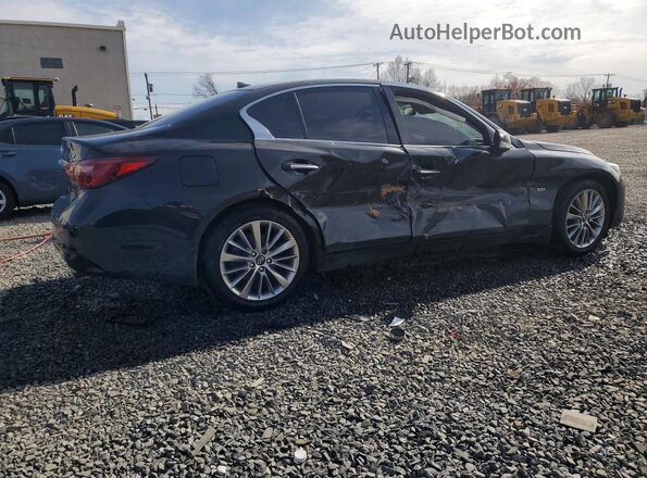JN1EV7AR3KM591792 2019 INFINITI Q50 Black Հետևի աջ