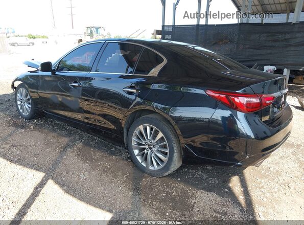 JN1EV7AR3LM250832 2020 INFINITI Q50 Black Հետևի ձախ