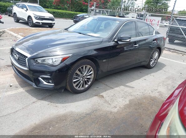 JN1EV7AR3LM257084 2020 INFINITI Q50 Black Przód lewy