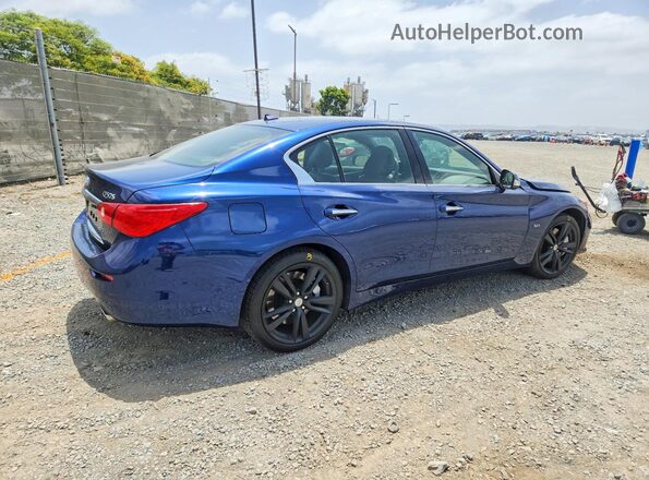 JN1EV7AR4HM832963 2017 INFINITI Q50 Blue Հետևի աջ