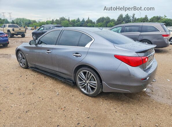 JN1EV7AR4HM833465 2017 INFINITI Q50 Серебряный Задняя левая четверть
