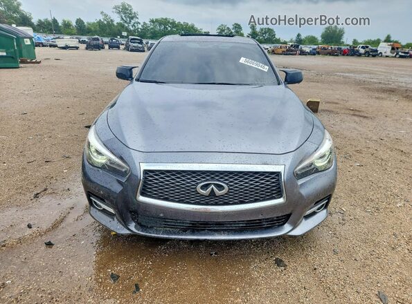 JN1EV7AR4HM833465 2017 INFINITI Q50 Серебряный Вид спереди