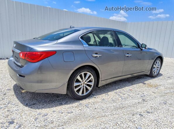 JN1EV7AR4HM841176 2017 INFINITI Q50 Silver Rear right