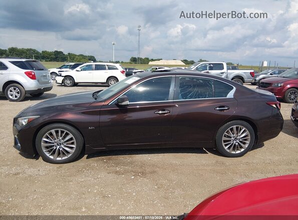 JN1EV7AR4JM439258 2018 INFINITI Q50 Black 360 interior view