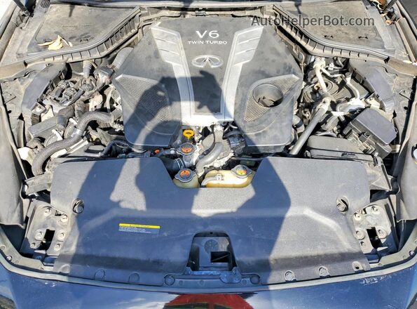 JN1EV7AR4JM440619 2018 INFINITI Q50 Черный Вид задней части салона