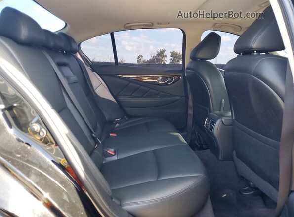 JN1EV7AR4JM440619 2018 INFINITI Q50 Черный Вид задних сидений