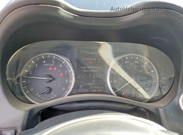 JN1EV7AR4JM442144 2018 INFINITI Q50 Black Սարքավորումների վահանակի տեսք