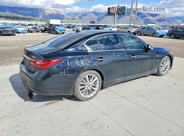 JN1EV7AR4JM442144 2018 INFINITI Q50 Black Հետևի աջ