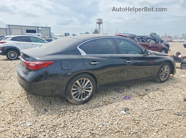 JN1EV7AR4JM443438 2018 INFINITI Q50 Black Հետևի աջ