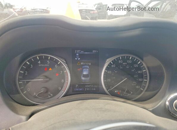 JN1EV7AR4JM443438 2018 INFINITI Q50 Black Սարքավորումների վահանակի տեսք