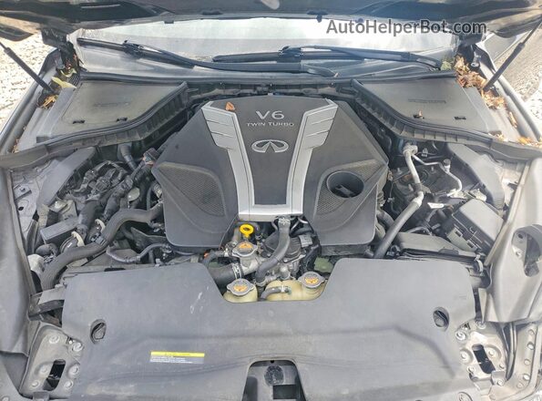 JN1EV7AR4JM443438 2018 INFINITI Q50 Black Սալոնի հետևի տեսք