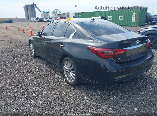 JN1EV7AR4JM443620 2018 INFINITI Q50 Black Rear left