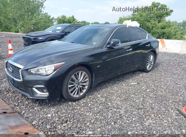 JN1EV7AR4JM443620 2018 INFINITI Q50 Black Front left