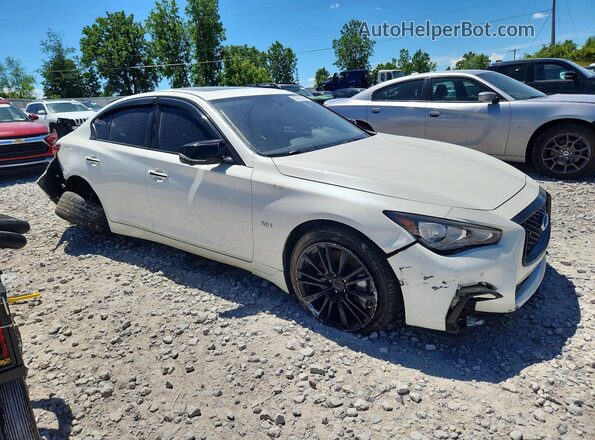 JN1EV7AR4KM555268 2019 INFINITI Q50 White წინა მარჯვენა