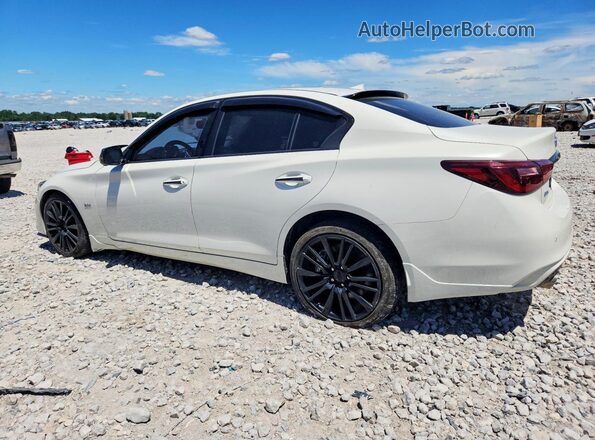 JN1EV7AR4KM555268 2019 INFINITI Q50 White უკანა მარცხენა