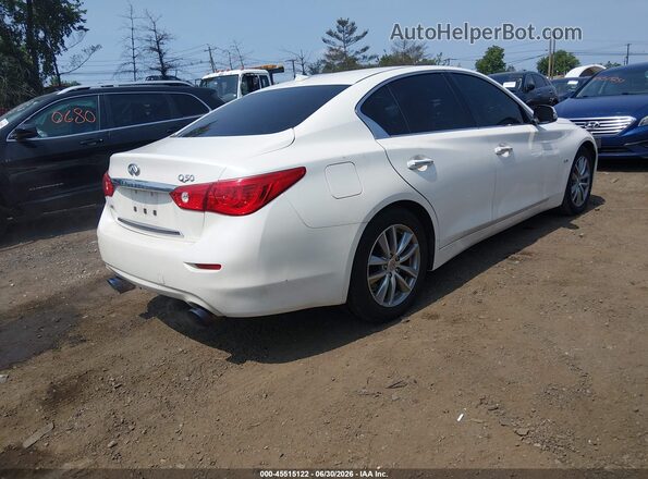 JN1EV7AR5HM830204 2017 INFINITI Q50 White Trasero derecho