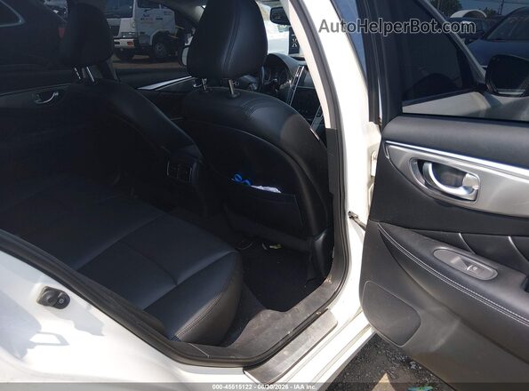 JN1EV7AR5HM830204 2017 INFINITI Q50 White Vista de la etiqueta del VIN