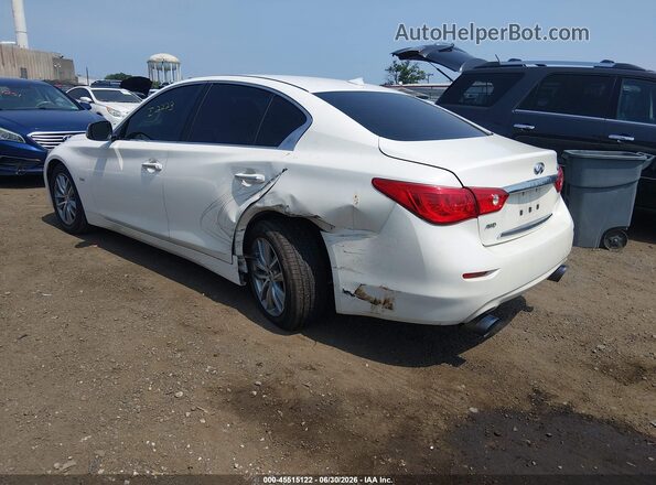 JN1EV7AR5HM830204 2017 INFINITI Q50 White Trasero izquierdo
