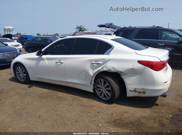JN1EV7AR5HM830204 2017 INFINITI Q50 White Vista interior de 360 grados