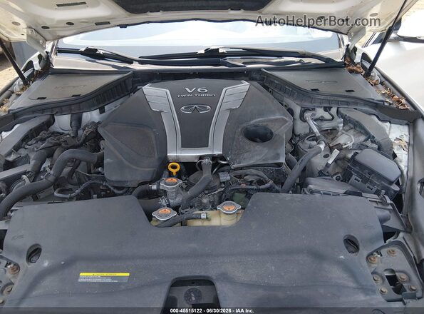 JN1EV7AR5HM830204 2017 INFINITI Q50 White Vista trasera