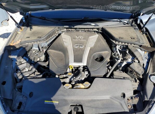 JN1EV7AR5HM832101 2017 INFINITI Q50 Silver Вид задньої частини салону