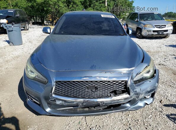 JN1EV7AR5HM832101 2017 INFINITI Q50 Silver Вид спереду