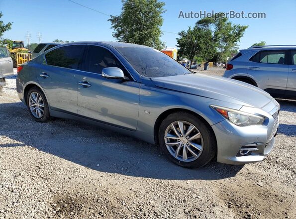 JN1EV7AR5HM832101 2017 INFINITI Q50 Silver Передня права чверть