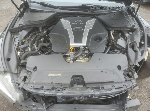 JN1EV7AR5HM832650 2017 INFINITI Q50 Black Սալոնի հետևի տեսք
