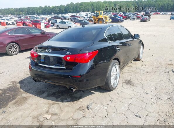 JN1EV7AR5HM837895 2017 INFINITI Q50 Black Rear right
