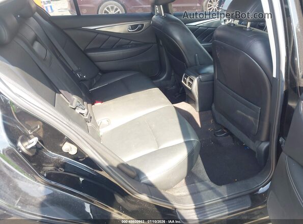 JN1EV7AR5HM837895 2017 INFINITI Q50 Black VIN sticker view