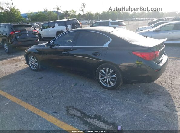 JN1EV7AR5HM840294 2017 INFINITI Q50 Black Задня ліва чверть