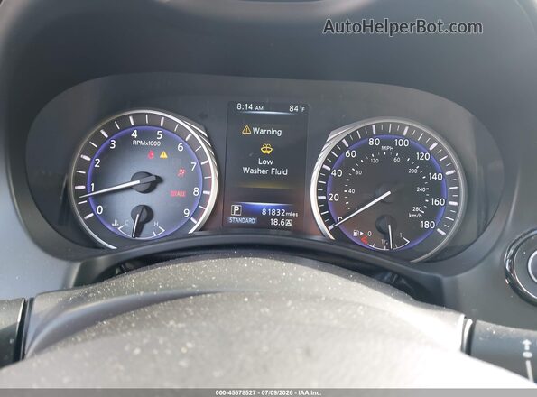 JN1EV7AR5HM840294 2017 INFINITI Q50 Black Вид задніх сидінь