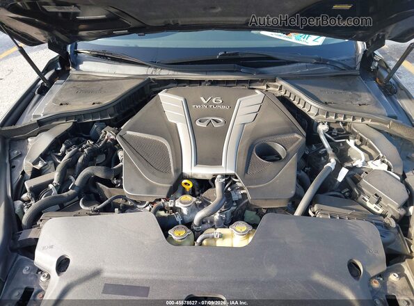 JN1EV7AR5HM840294 2017 INFINITI Q50 Black Вид ззаду